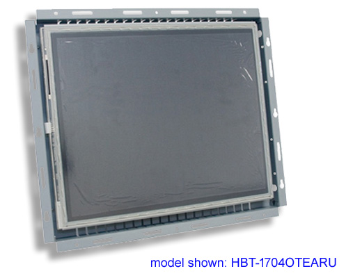 high bright LCD resistive open frame touch screen monitor