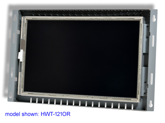 high bright LCD resistive open frame touch screen monitor