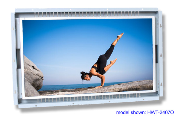 high bright LCD open frame touch screen monitor