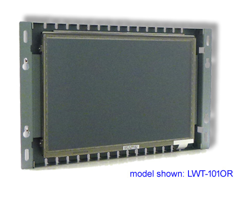 LCD resistive open frame touch screen monitor