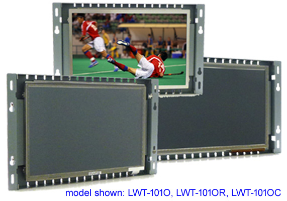 LCD open frame monitor and touch screen monitor