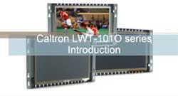 LWT-101O, 10 inch widescreen industrial display monitor