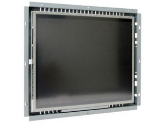 19-in resistive industrial touch screen display monitor front view