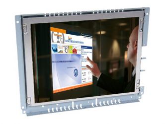 12-in open frame display monitor front view