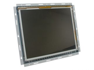 17-in SAW industrial touch screen display monitor front view