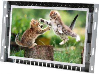 12-in widescreen open frame display monitor front view