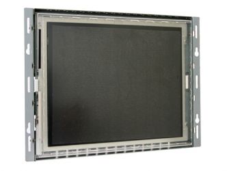 10.4-in resistive industrial touch screen display monitor front view
