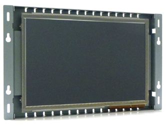 10.1-in PCAP industrial touch screen display monitor front view